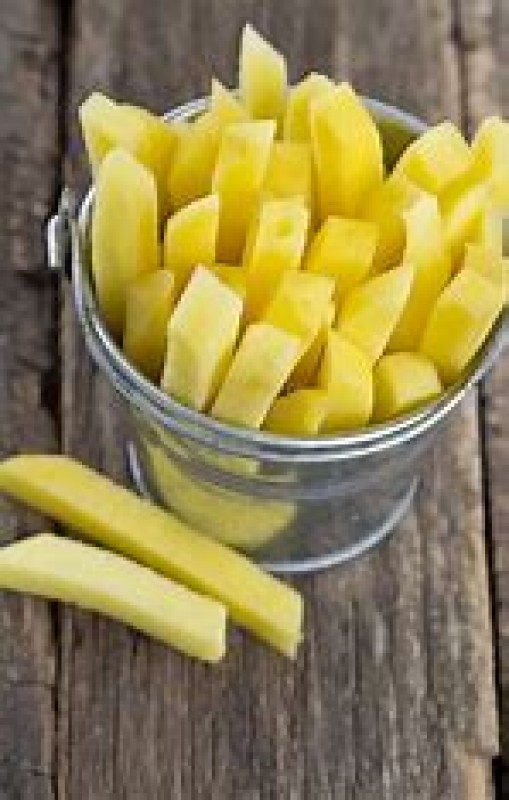 Ready-made chopped potatoes from Syria